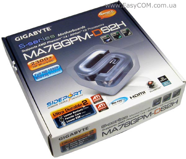 GIGABYTE GA-MA78GPM-DS2H