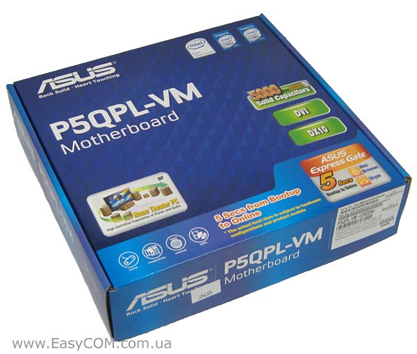 ASUS P5QPL-VM