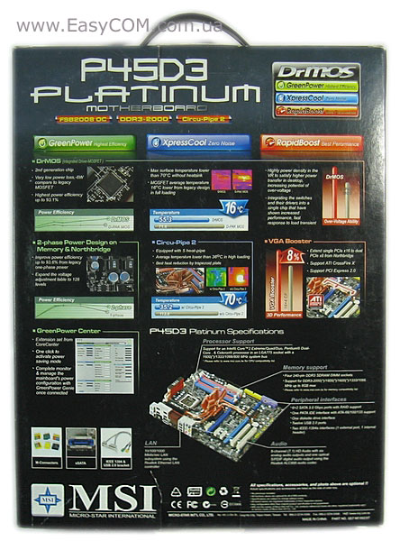 MSI P45D3 Platinum