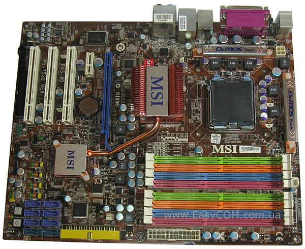 MSI P45-8D Memory Lover