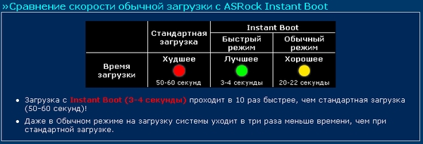 Instant boot asrock что это