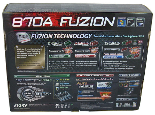 MSI 870A FUZION