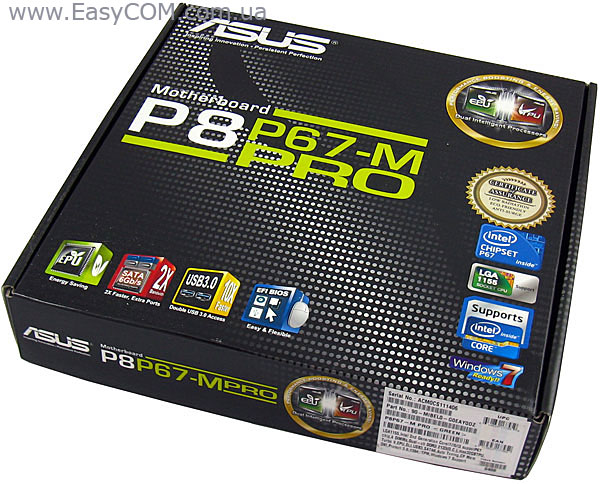 ASUS P8P67-M PRO