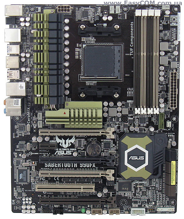 Asus sabertooth 990fx совместимость с видеокартой