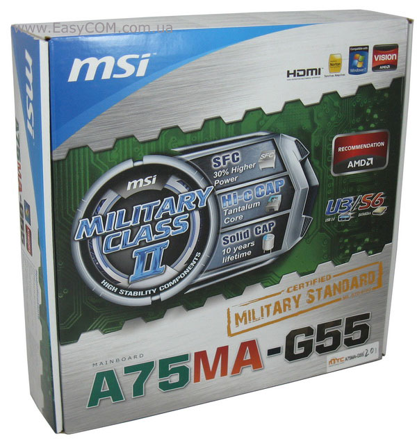 MSI A75MA-G55