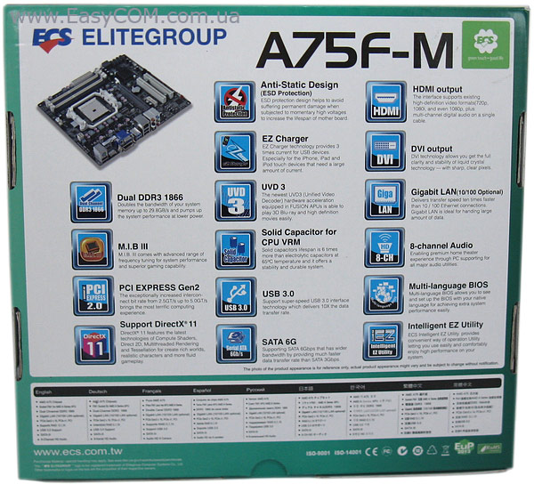 ECS A75F-M