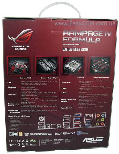 Asus rampage iv formula обзор