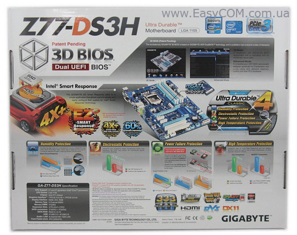 GIGABYTE GA-Z77-DS3H