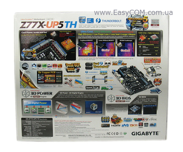GIGABYTE GA-Z77X-UP5 TH