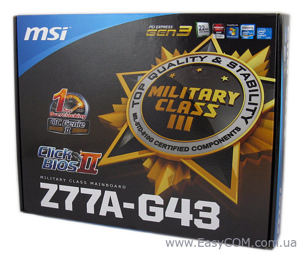 MSI Z77A-G43