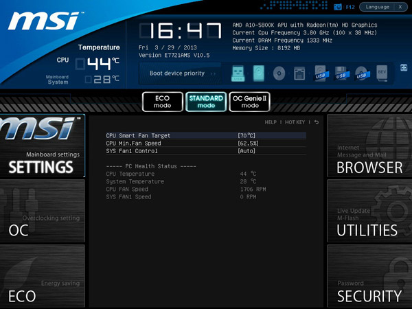 MSI FM2-A75MA-P33