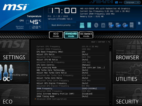 MSI FM2-A75MA-P33