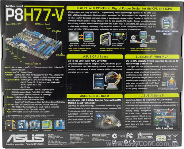 ASUS P8H77-V