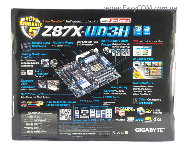 GIGABYTE GA-Z87X-UD3H