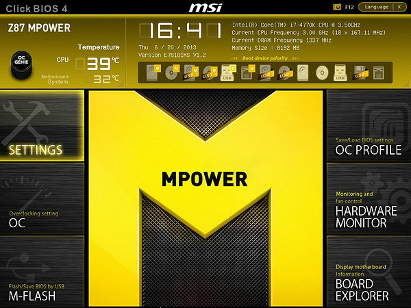 MSI Z87 MPOWER