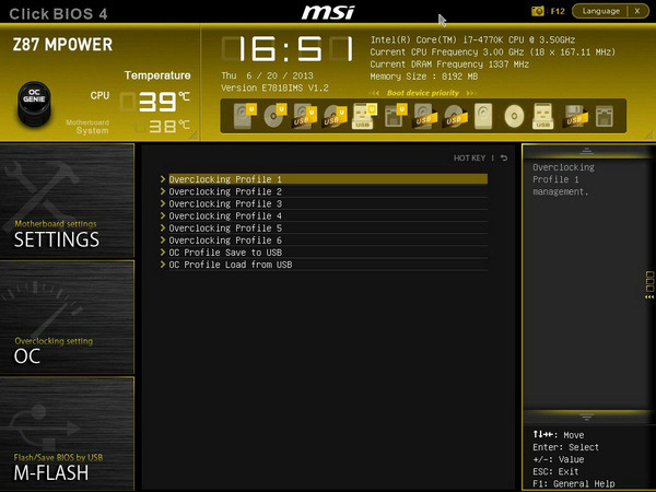 MSI Z87 MPOWER