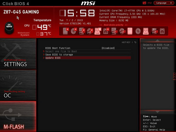 MSI Z87-G45 GAMING