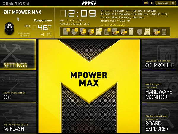 MSI Z87 MPOWER MAX