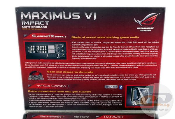 Asus maximus vi impact обзор