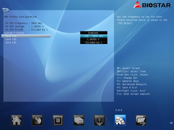BIOSTAR Hi-Fi A85X UEFI BIOS