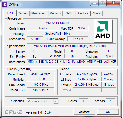 BIOSTAR Hi-Fi A85X overckloking cpu-z