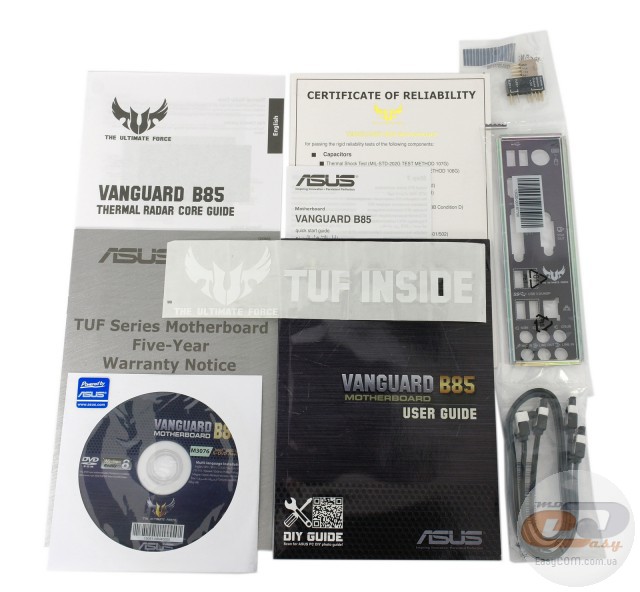 ASUS B85 VANGUARD