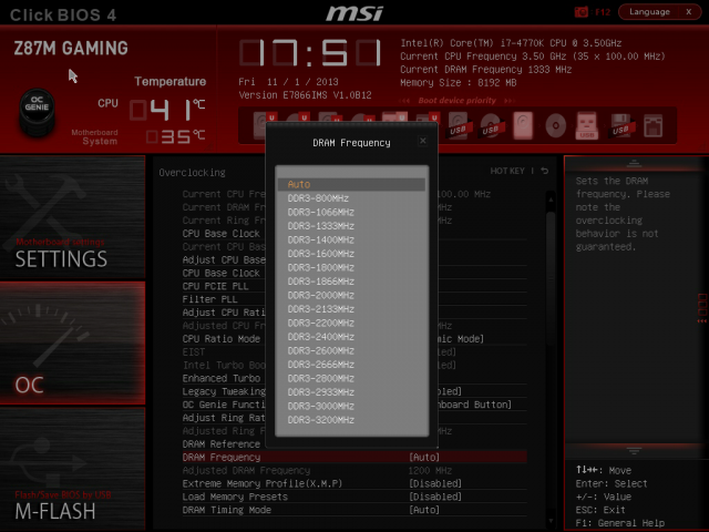 MSI Z87M GAMING