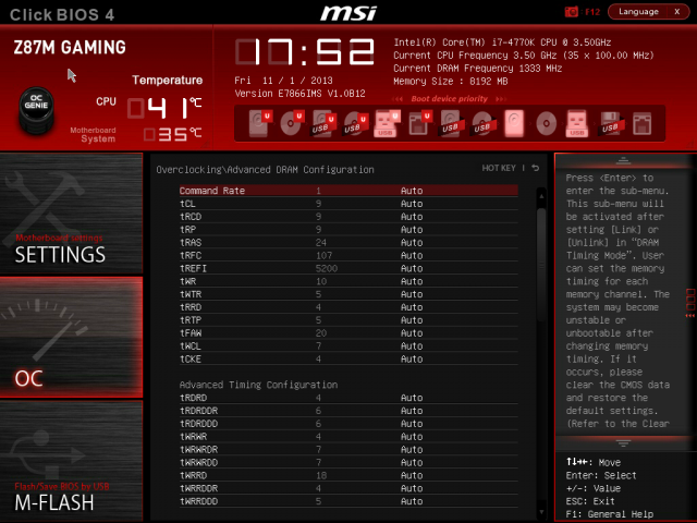 MSI Z87M GAMING