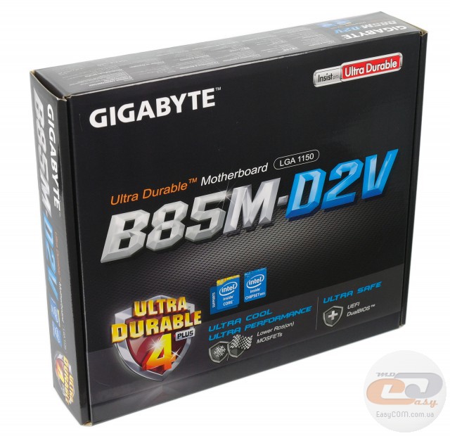 Gigabyte ga b85m d2v какие процессоры поддерживает