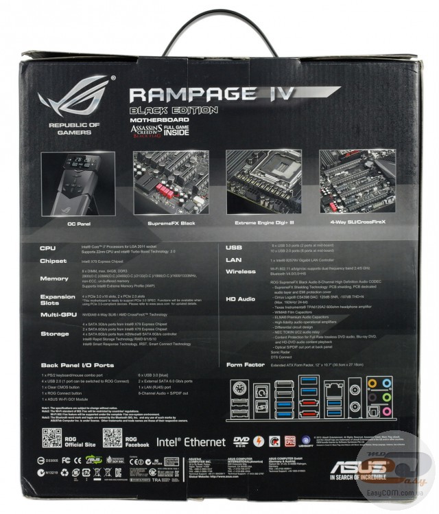 ASUS RAMPAGE IV BLACK EDITION