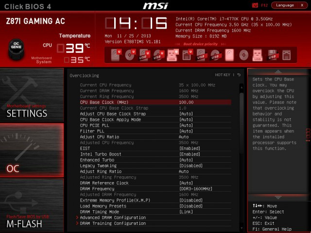 MSI Z87I GAMING AC