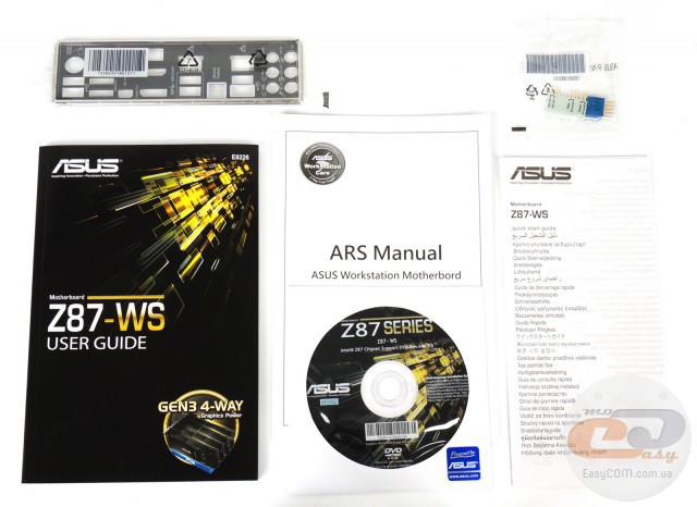 Asus z87 ws обзор