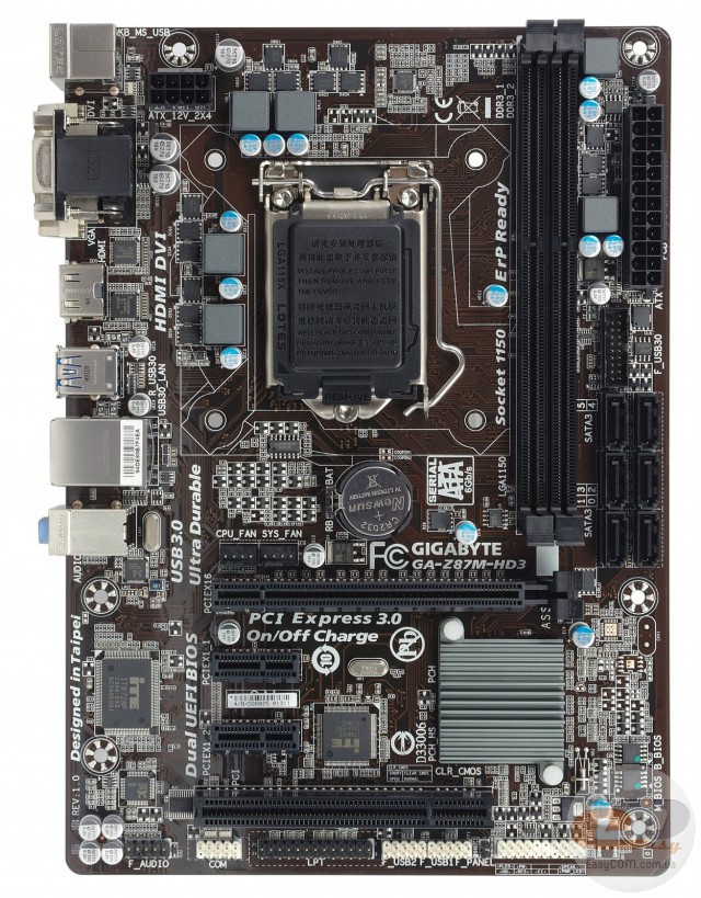 GIGABYTE GA-Z87M-HD3