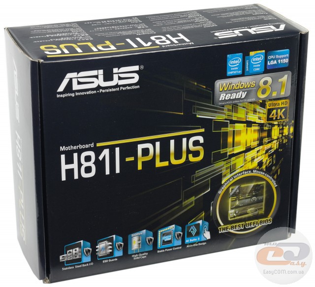 Asus h81i plus обзор