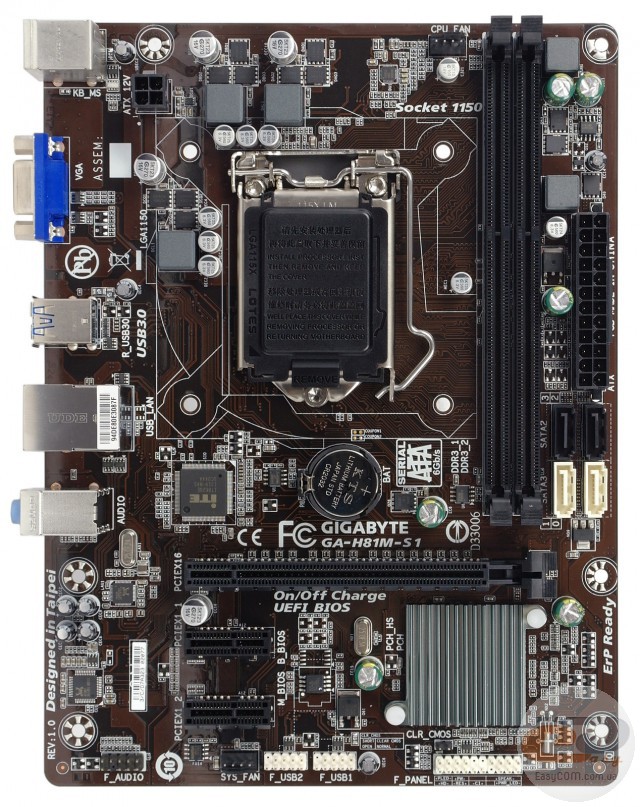 GIGABYTE GA-H81M-S1