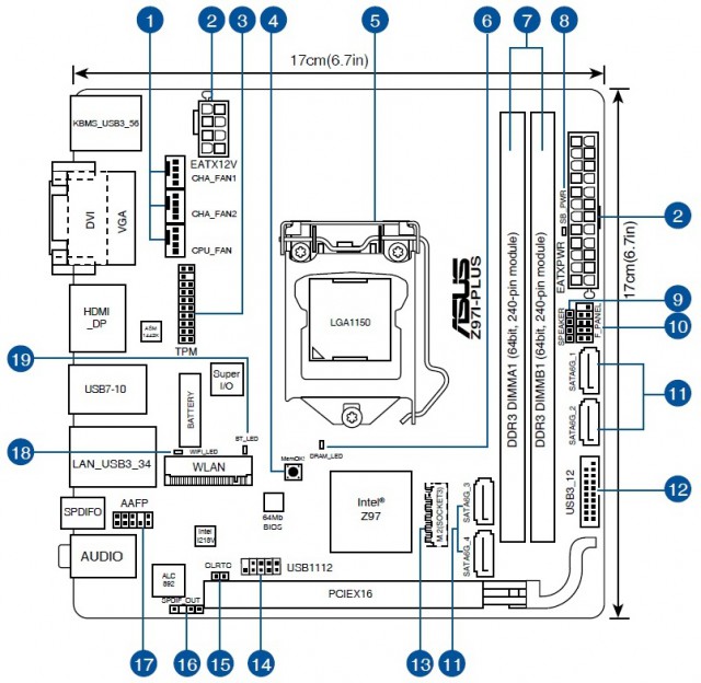 ASUS Z97I-PLUS