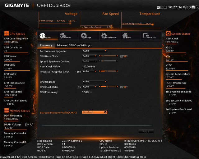 GIGABYTE GA-Z97MX-Gaming 5