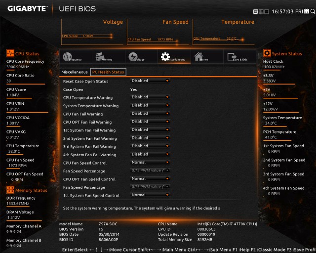 GIGABYTE GA-Z97X-SOC