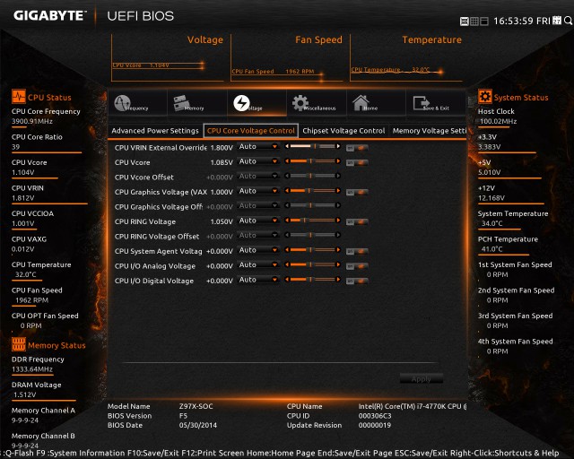 GIGABYTE GA-Z97X-SOC