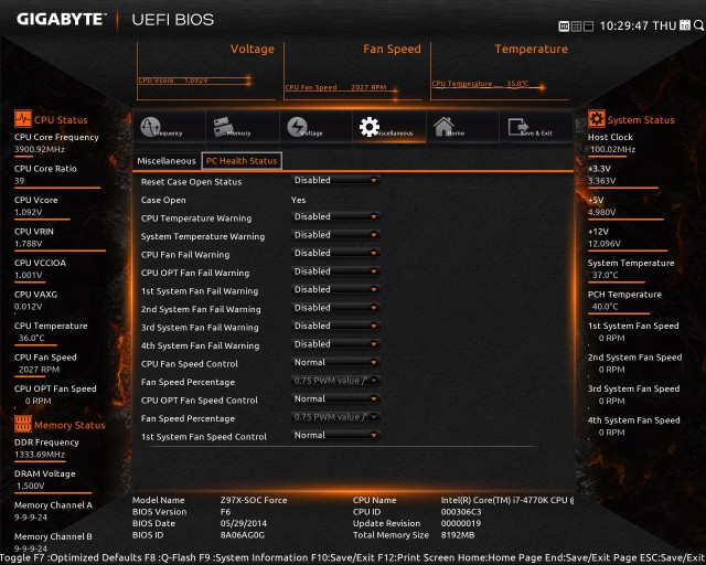 GIGABYTE GA-Z97X-SOC FORCE