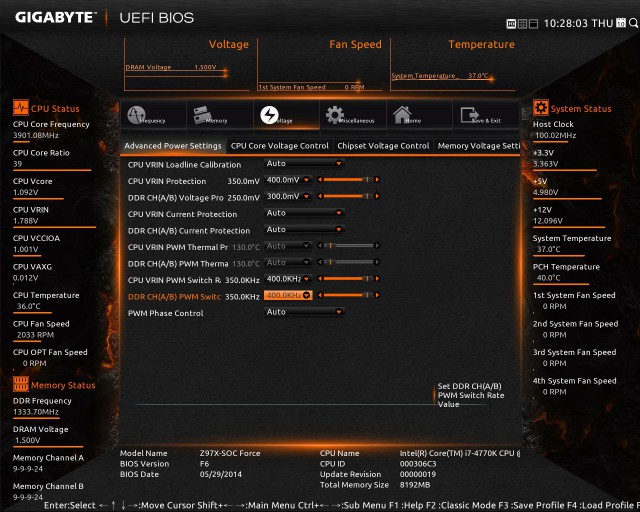 GIGABYTE GA-Z97X-SOC FORCE