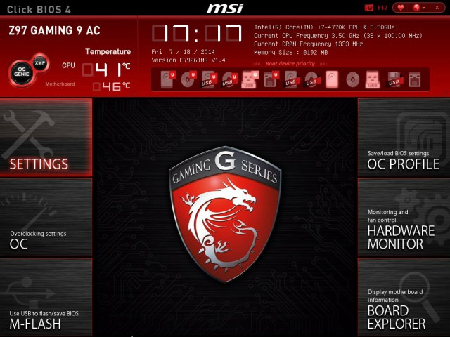 MSI Z97 GAMING 9 AC