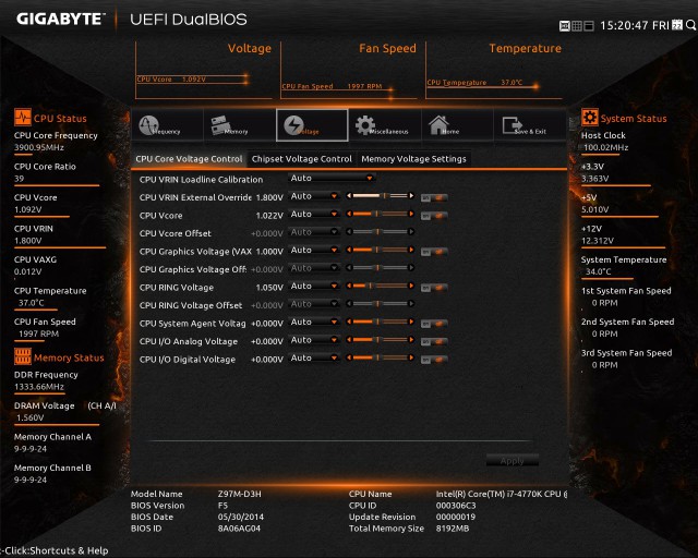 GIGABYTE GA-Z97M-D3H