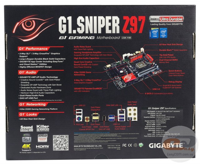 Gigabyte g1 sniper z97 обзор