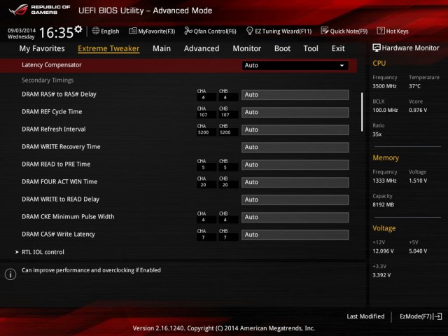 ASUS MAXIMUS VII IMPACT