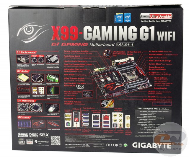 GIGABYTE GA-X99-Gaming G1 WIFI