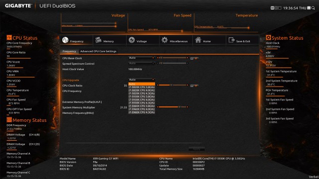 GIGABYTE GA-X99-Gaming G1 WIFI