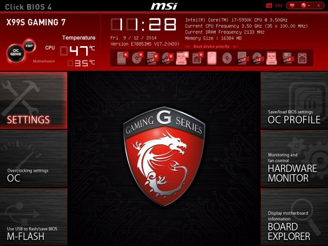 MSI X99S GAMING 7