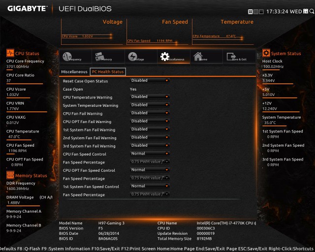 GIGABYTE GA-H97-Gaming 3