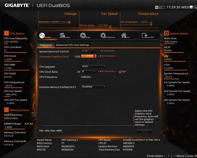 GIGABYTE GA-H97-Gaming 3